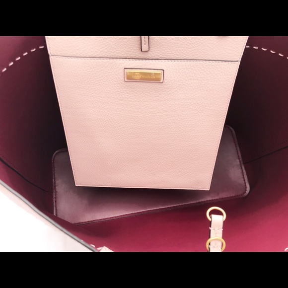 Gaby’sBags👜💕Tory Burch Large Tote pink - Picture 4 of 4